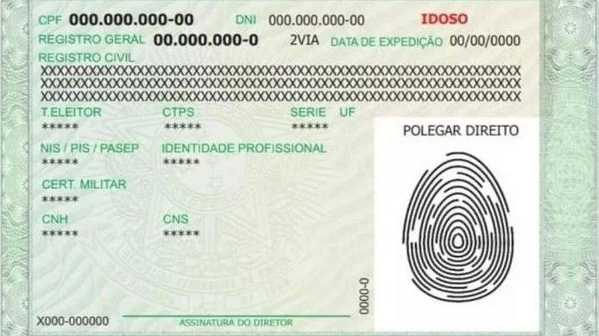 Novo RG, com QR code e CPF como número único, é lançado e deve ser emitido  em 2023; veja mudanças