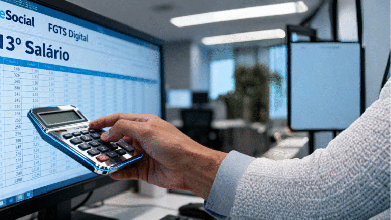 Primeira Parcela 13º Salário e FGTS Digital: Cuidados no eSocial