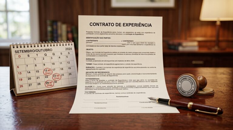 Contrato de Experiência na CLT: Regras, Prazos, Rescisão e eSocial em 2026